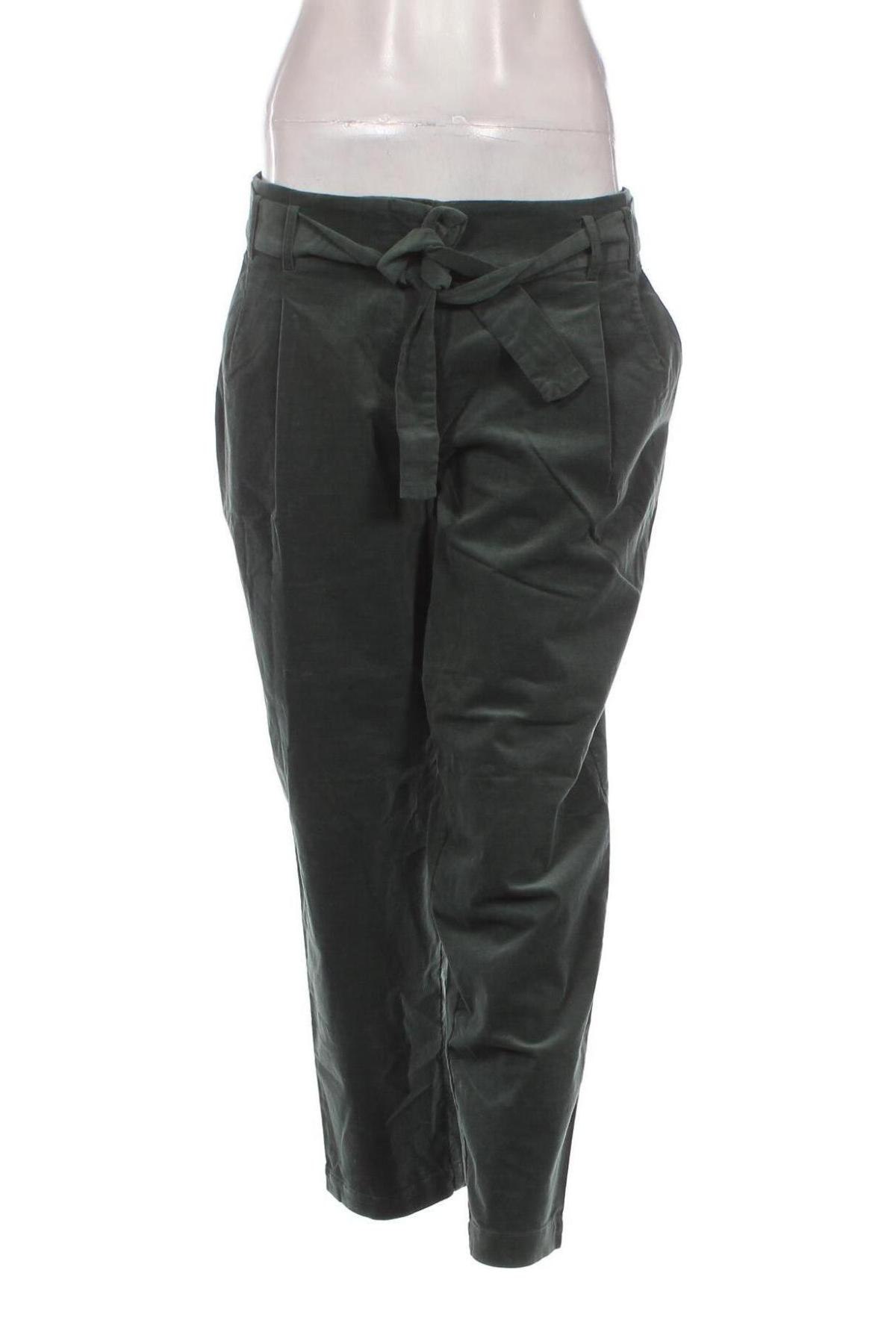 Дамски панталон Re.draft, Размер M, Цвят Зелен, Цена 10,44 лв.