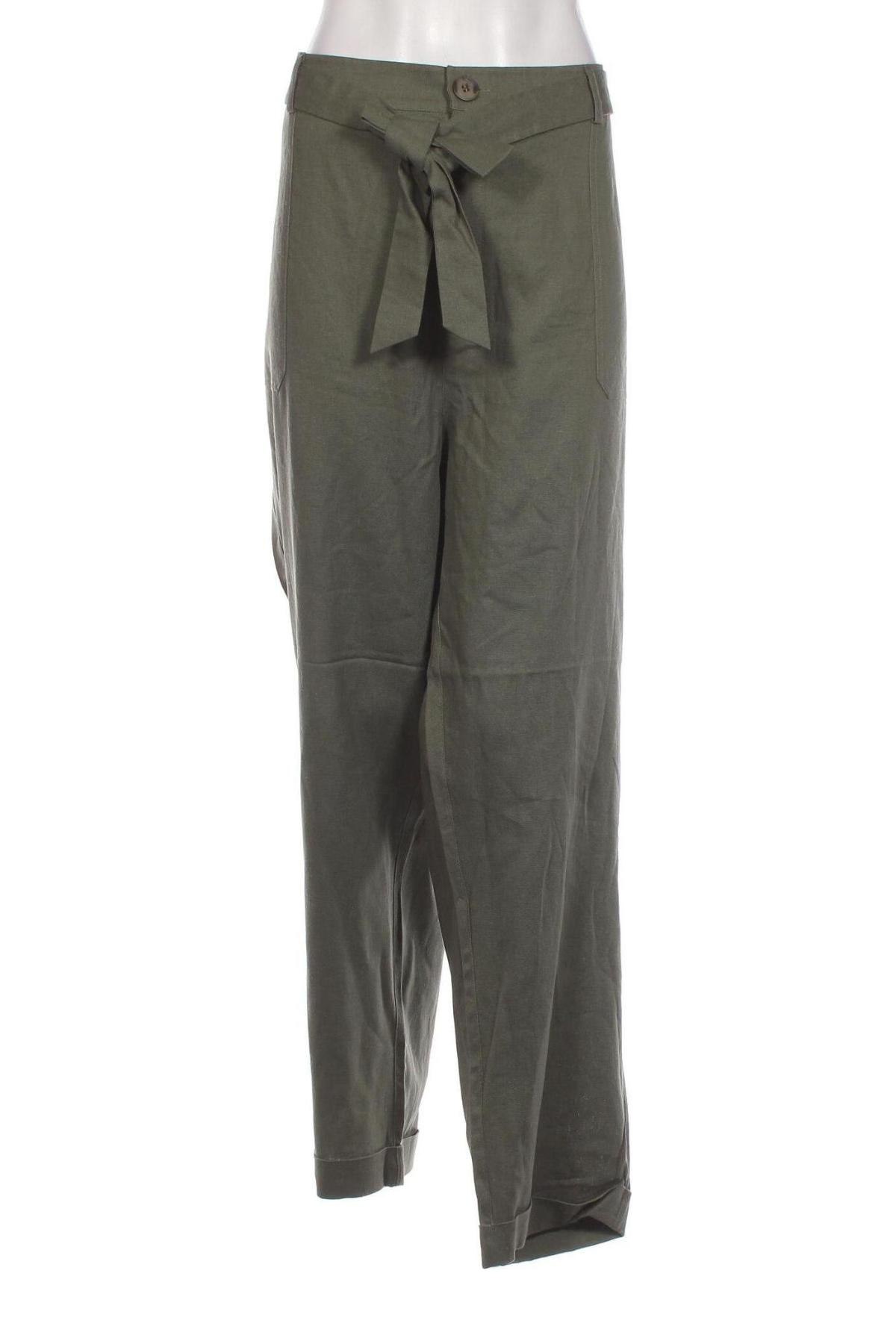 Pantaloni de femei Studio 8, Mărime XXL, Culoare Verde, Preț 480,26 Lei