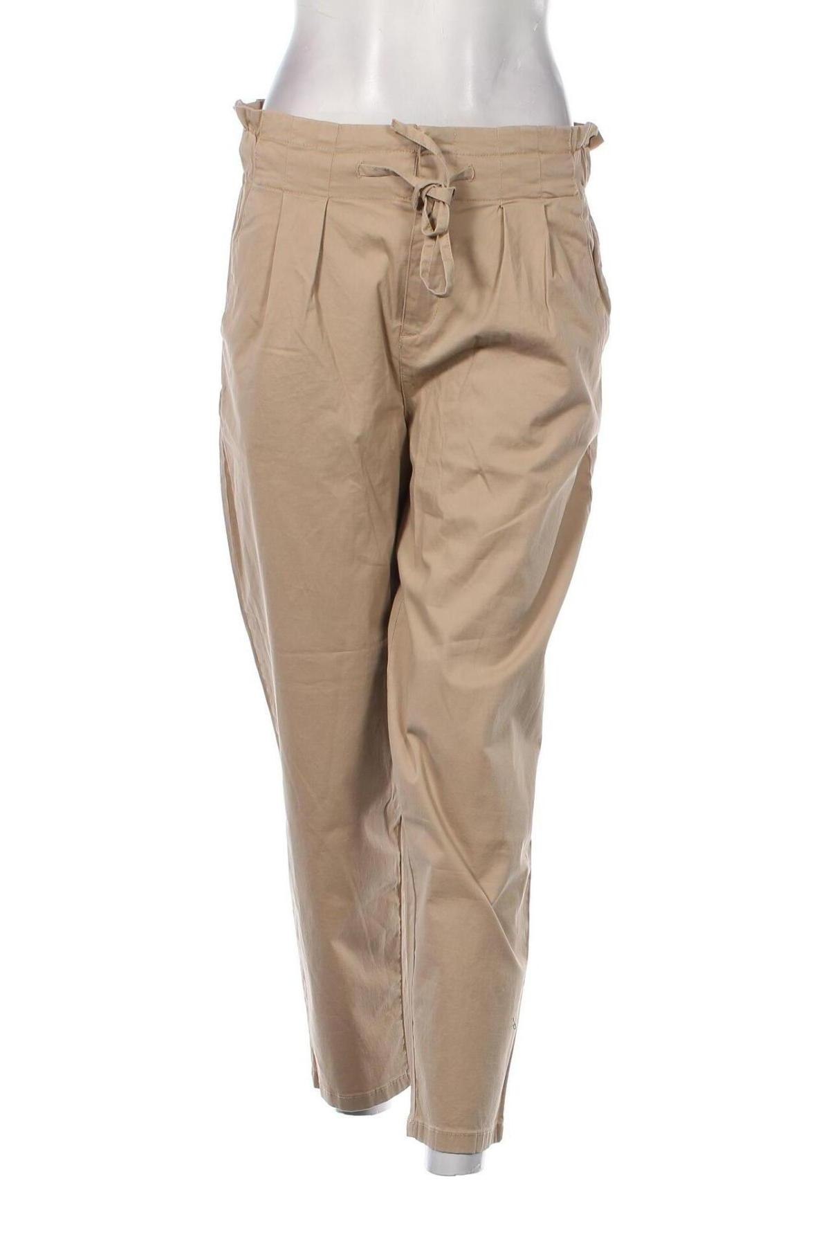 Γυναικείο παντελόνι Vero Moda, Μέγεθος S, Χρώμα  Μπέζ, Τιμή 27,84 €