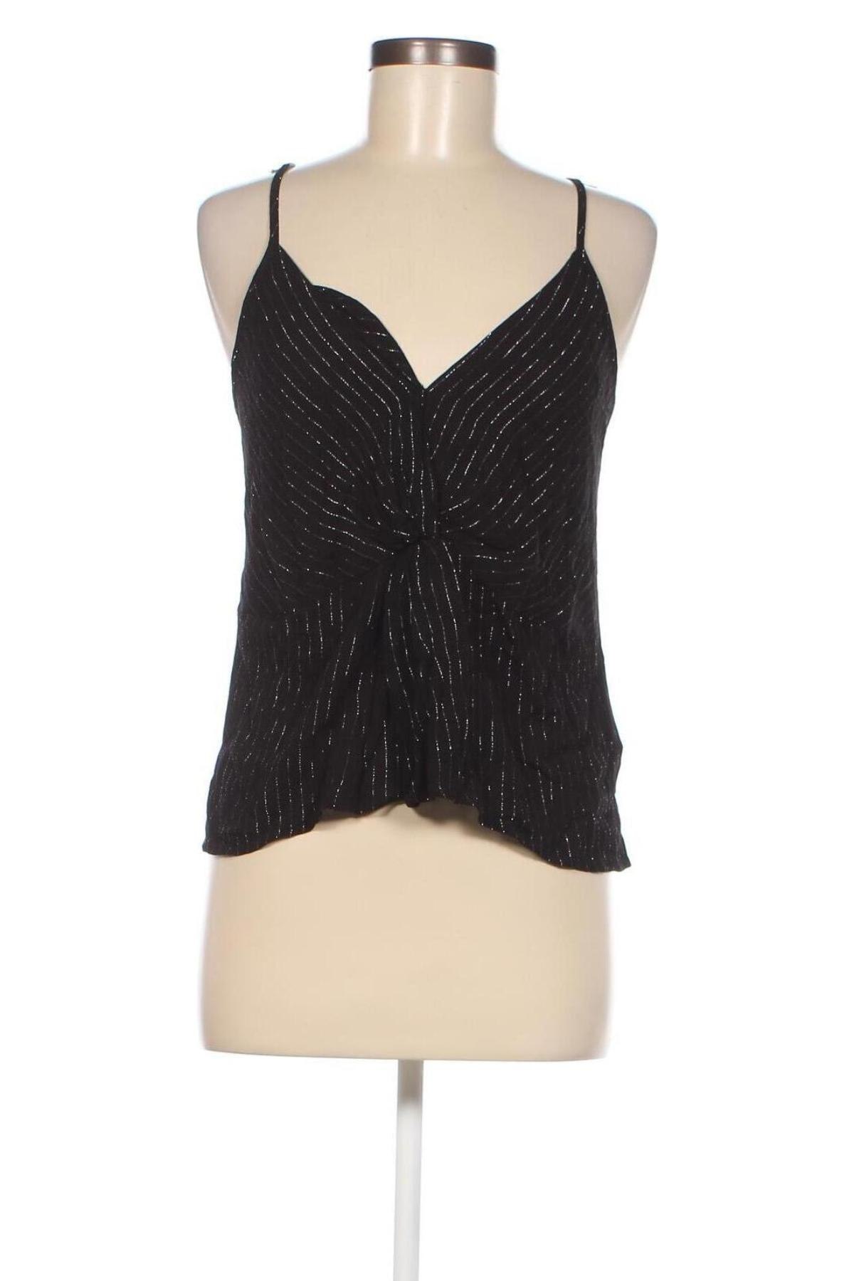 Γυναικείο αμάνικο μπλουζάκι Camaieu, Μέγεθος M, Χρώμα Μαύρο, Τιμή 3,57 €