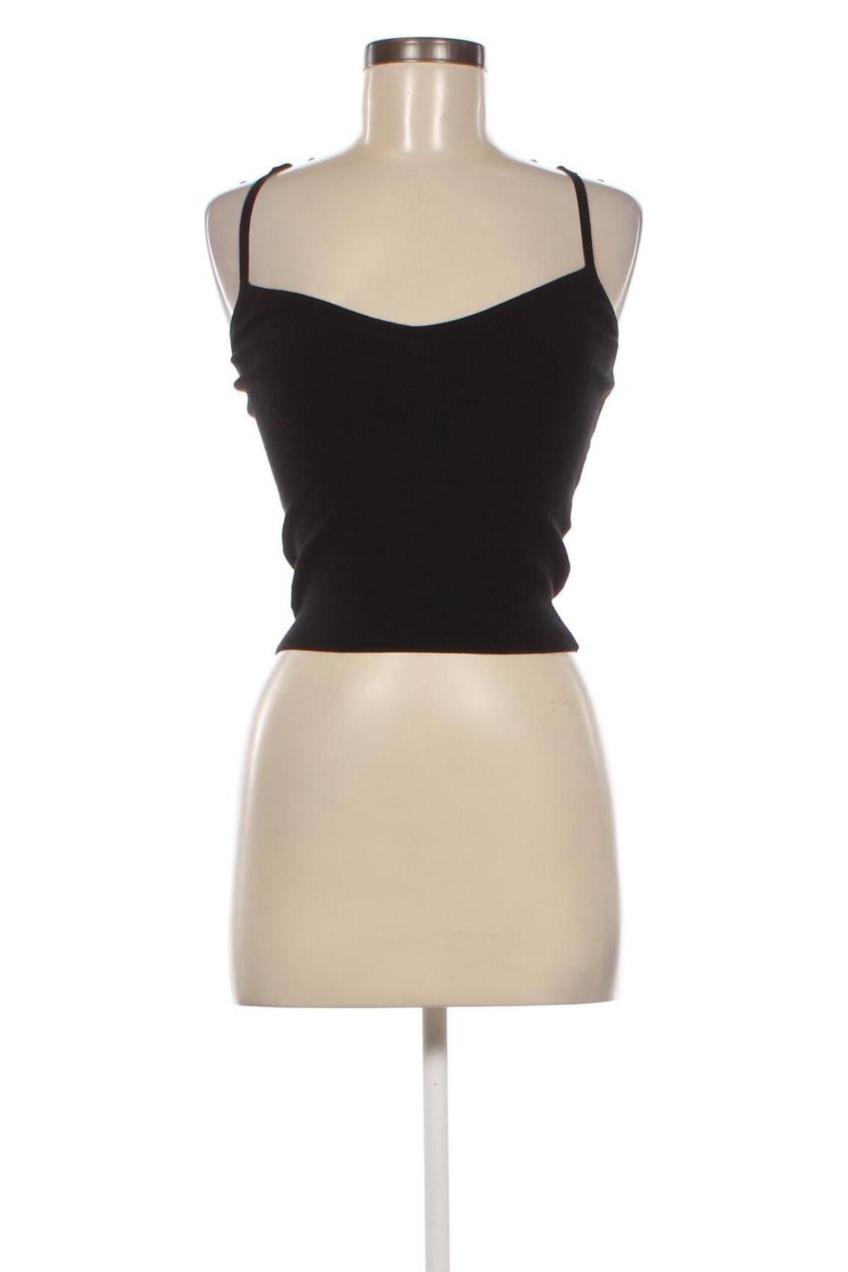 Γυναικείο αμάνικο μπλουζάκι Etam, Μέγεθος S, Χρώμα Μαύρο, Τιμή 4,63 €