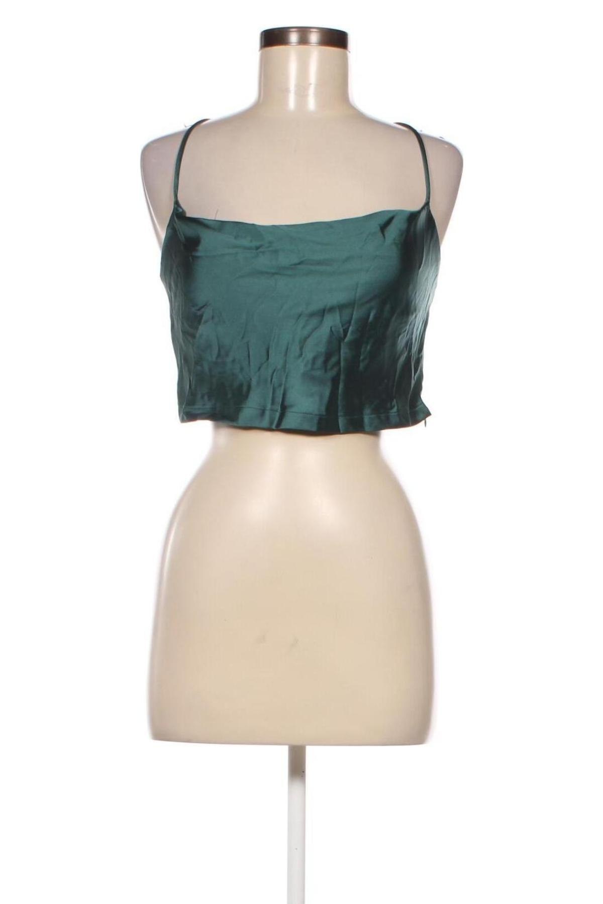 Γυναικείο αμάνικο μπλουζάκι Even&Odd, Μέγεθος S, Χρώμα Πράσινο, Τιμή 4,65 €
