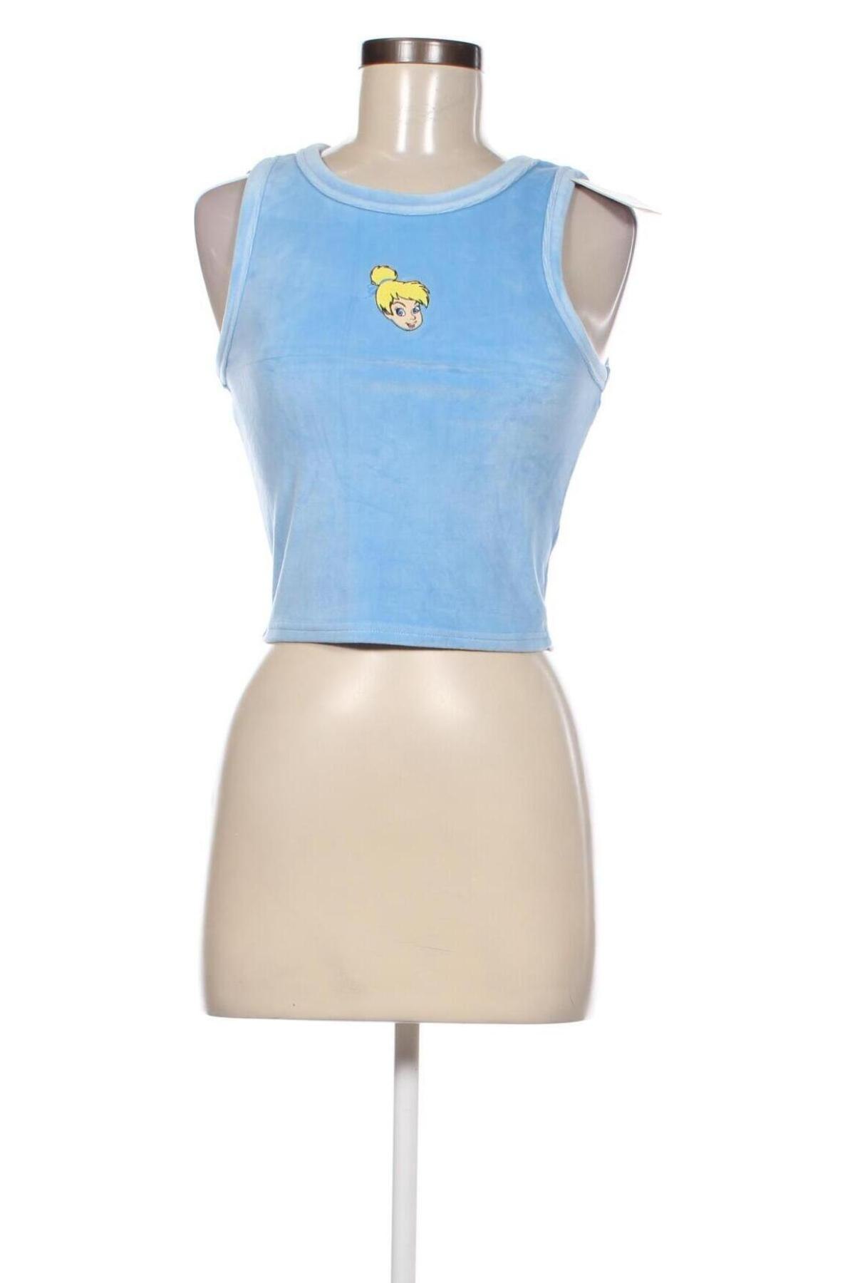 Γυναικείο αμάνικο μπλουζάκι Undiz, Μέγεθος L, Χρώμα Μπλέ, Τιμή 14,95 €