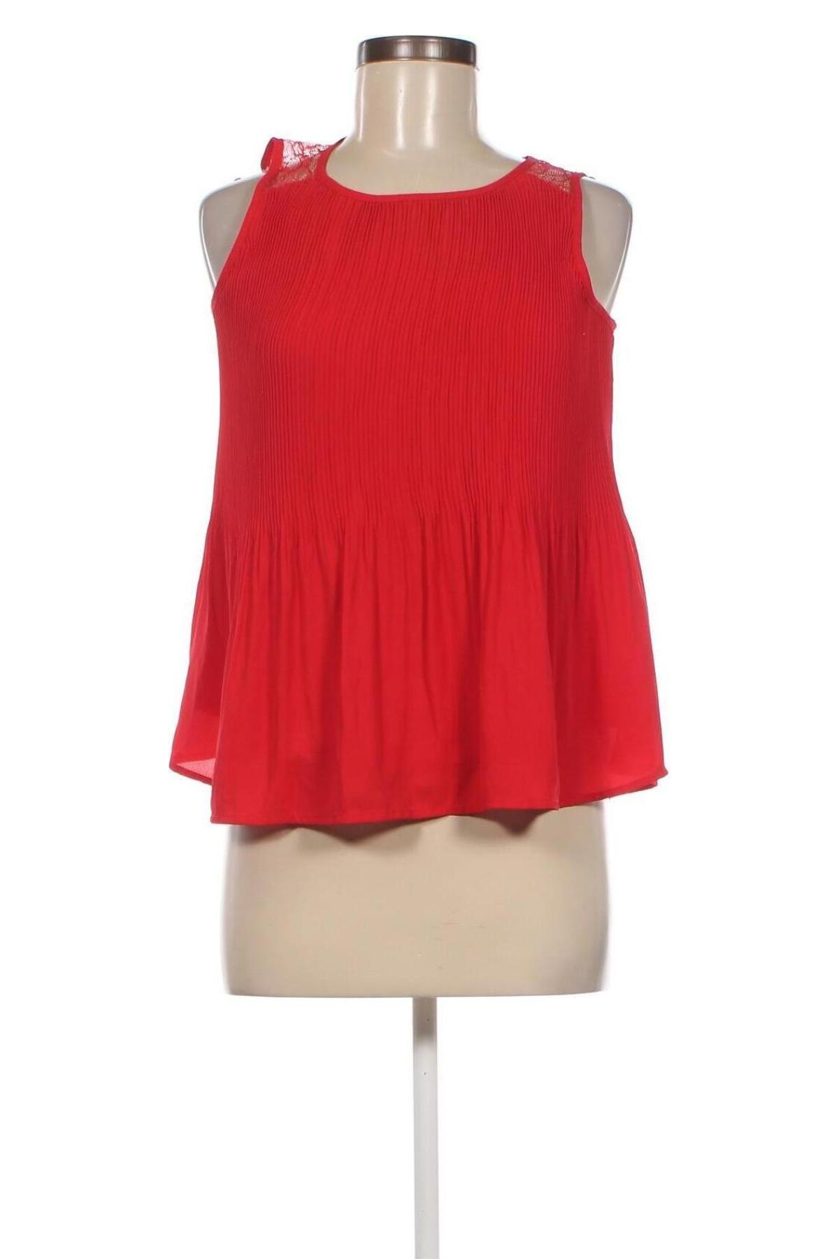 Γυναικείο αμάνικο μπλουζάκι Vero Moda, Μέγεθος S, Χρώμα Κόκκινο, Τιμή 4,04 €
