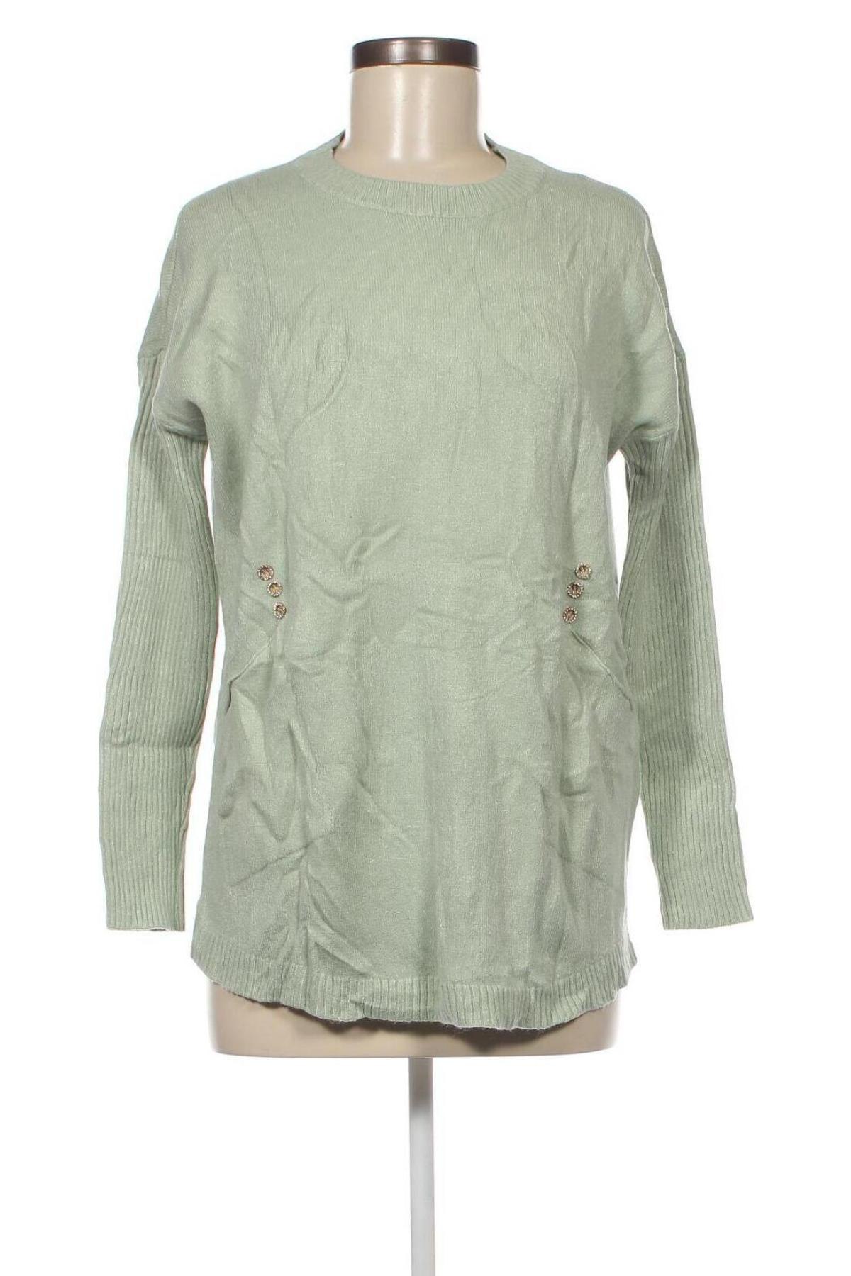 Γυναικείο πουλόβερ Cozy, Μέγεθος M, Χρώμα Πράσινο, Τιμή 2,33 €
