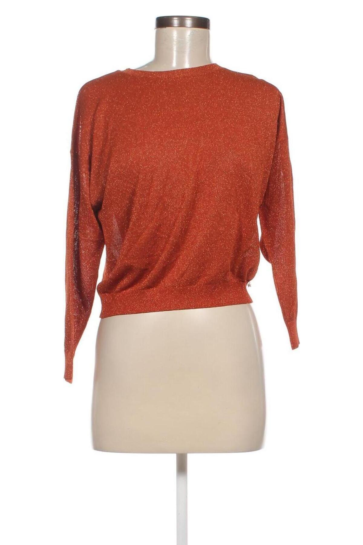 Дамски пуловер Des Petits Hauts, Размер XS, Цвят Кафяв, Цена 132,00 лв.