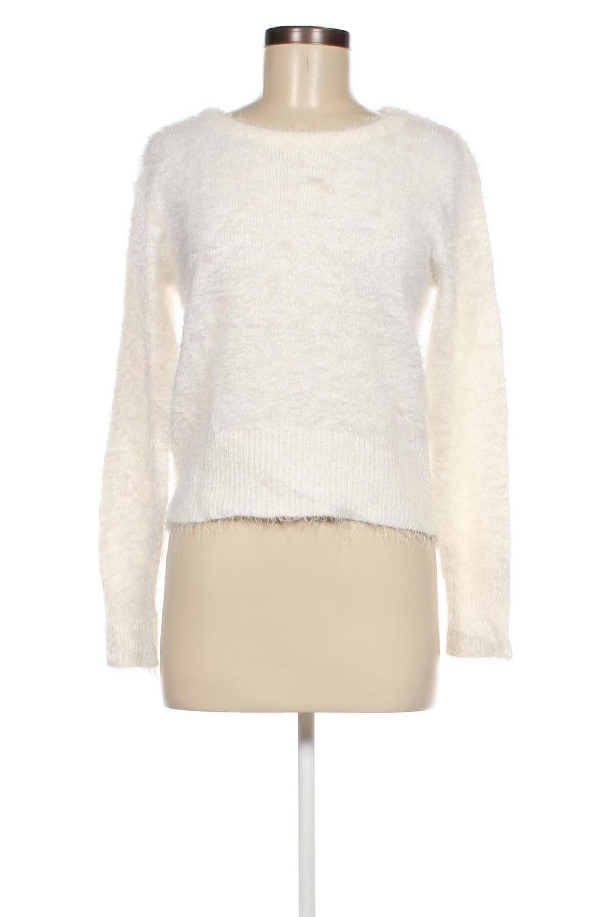 Γυναικείο πουλόβερ Easy Wear, Μέγεθος M, Χρώμα Λευκό, Τιμή 17,94 €