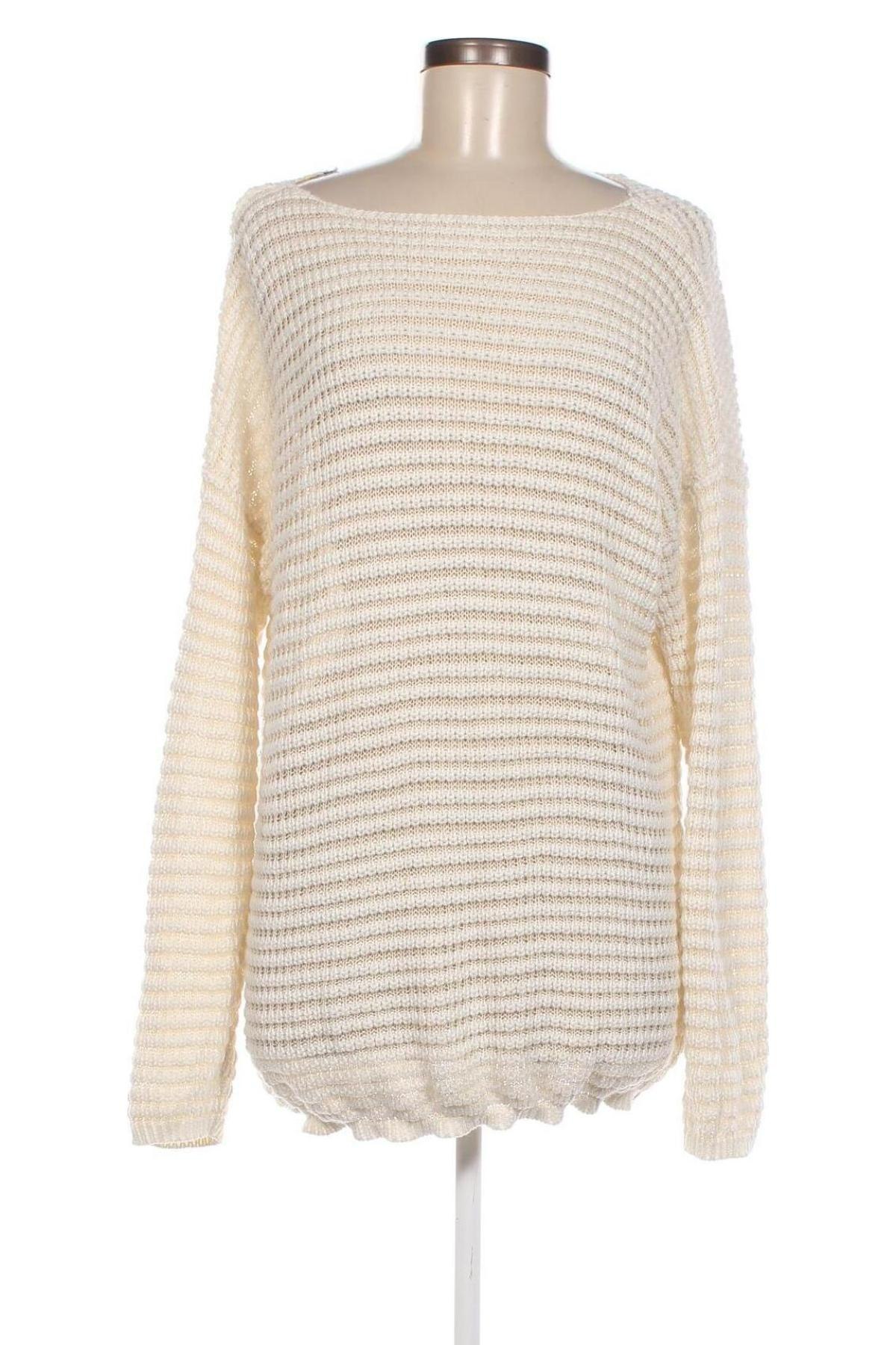 Дамски пуловер Free Quent, Размер L, Цвят Бял, Цена 5,51 лв.