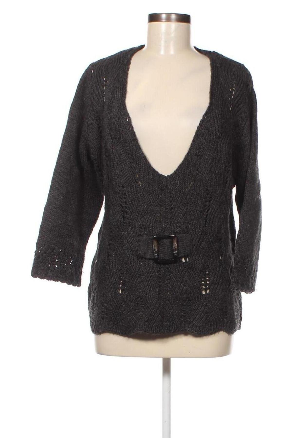 Γυναικείο πουλόβερ Hanna, Μέγεθος L, Χρώμα Γκρί, Τιμή 2,69 €