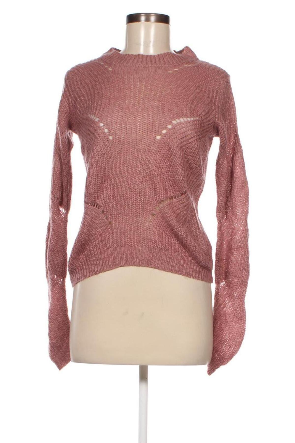 Дамски пуловер Jacqueline De Yong, Размер XS, Цвят Пепел от рози, Цена 4,93 лв.