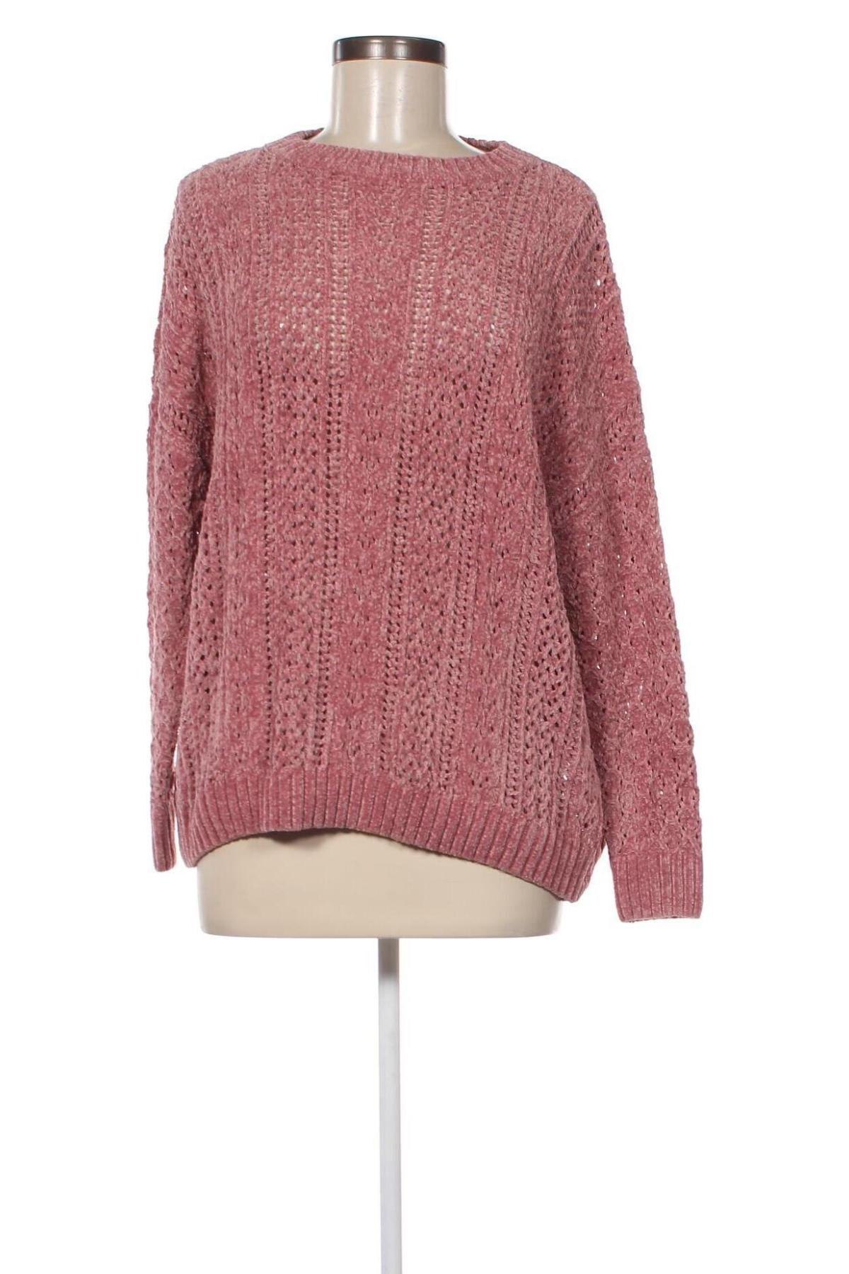 Дамски пуловер Ladies Fashion, Размер S, Цвят Розов, Цена 5,22 лв.