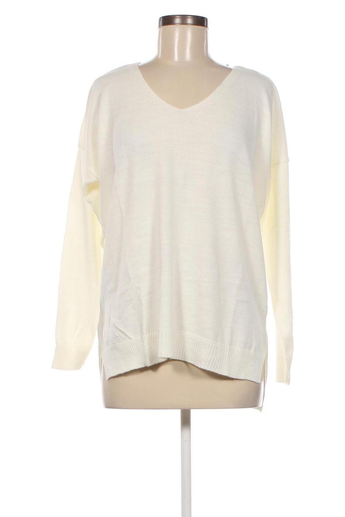 Дамски пуловер New Laviva, Размер M, Цвят Бял, Цена 87,00 лв.