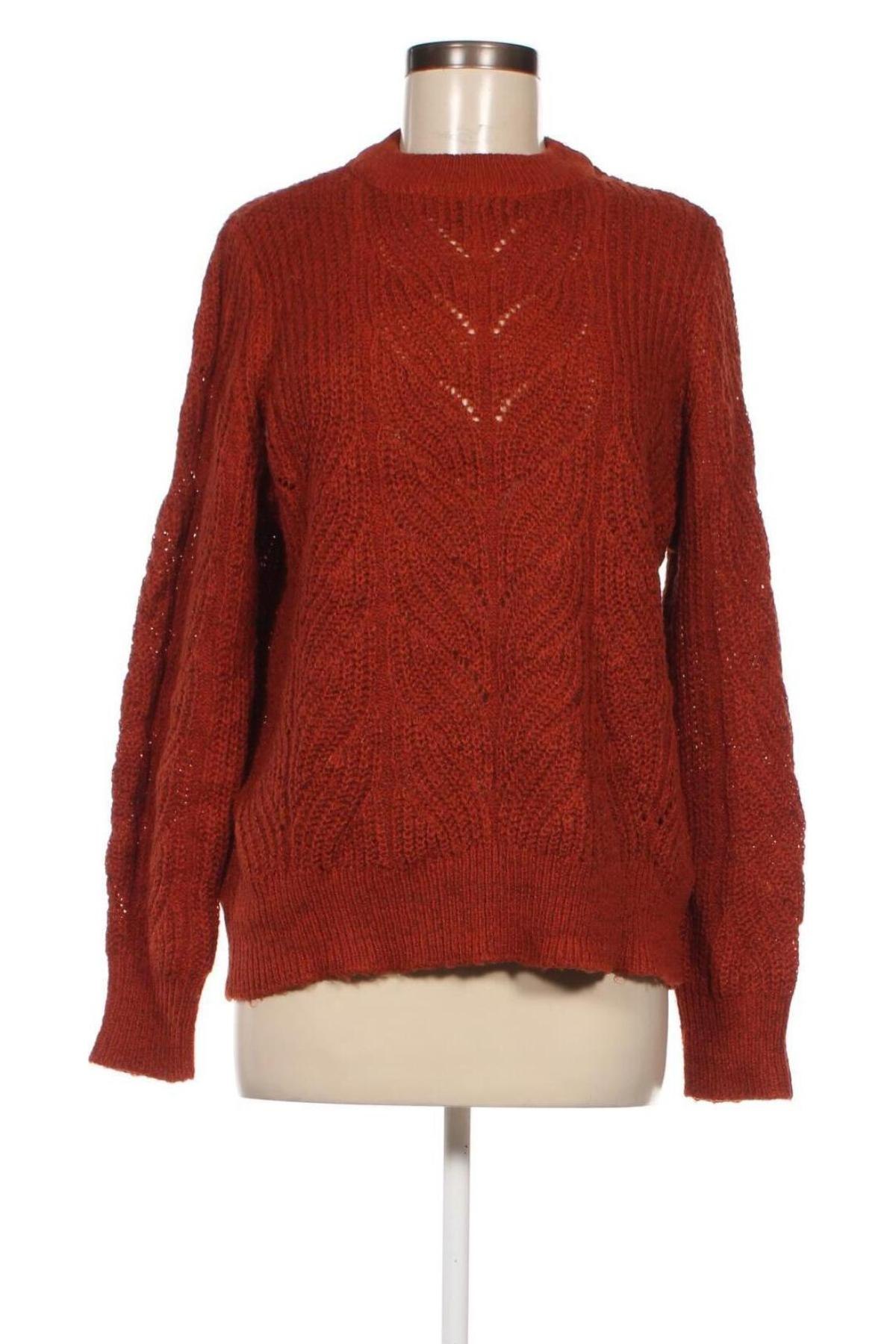 Дамски пуловер Object, Размер M, Цвят Кафяв, Цена 4,93 лв.