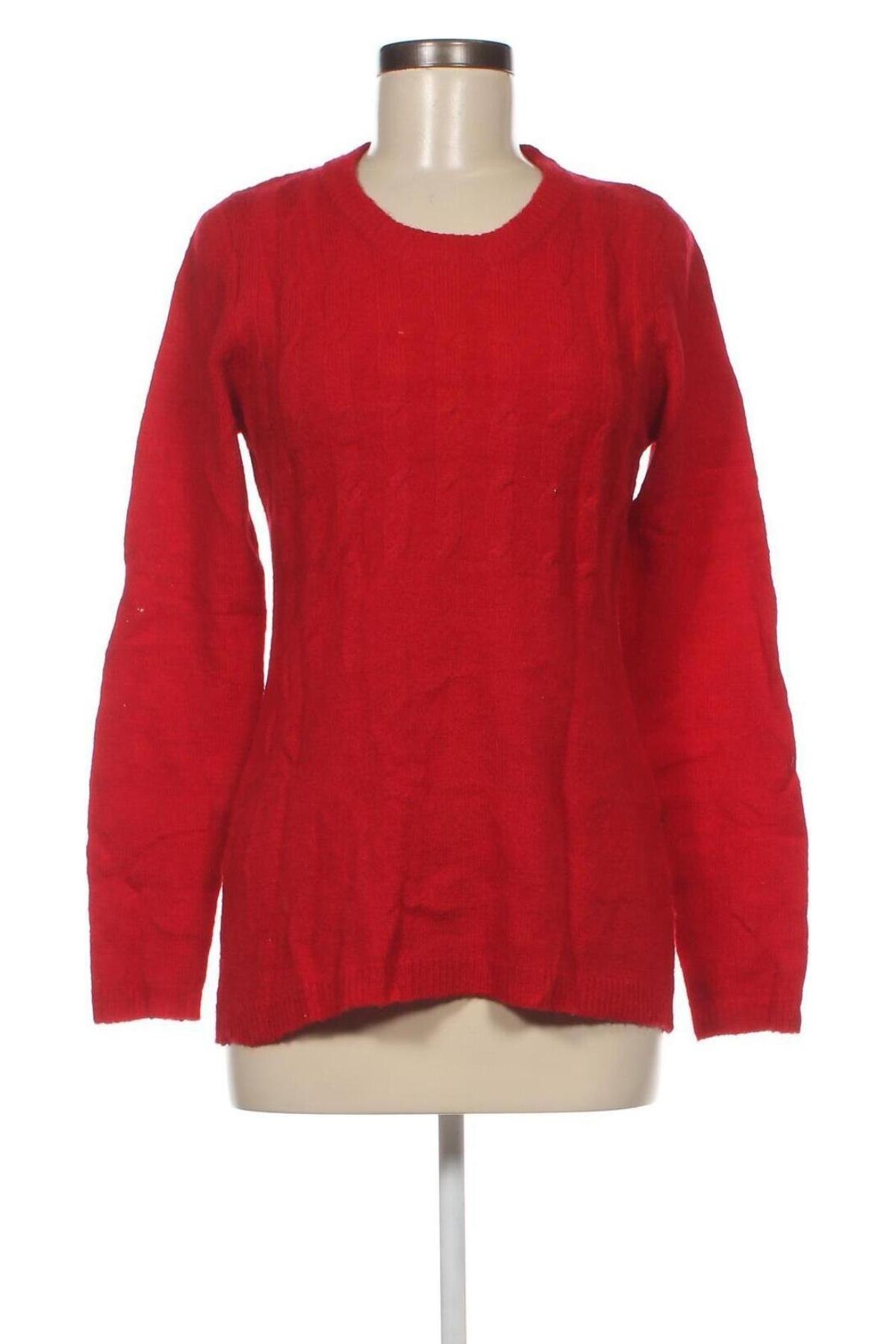 Дамски пуловер Seppala, Размер M, Цвят Червен, Цена 4,64 лв.