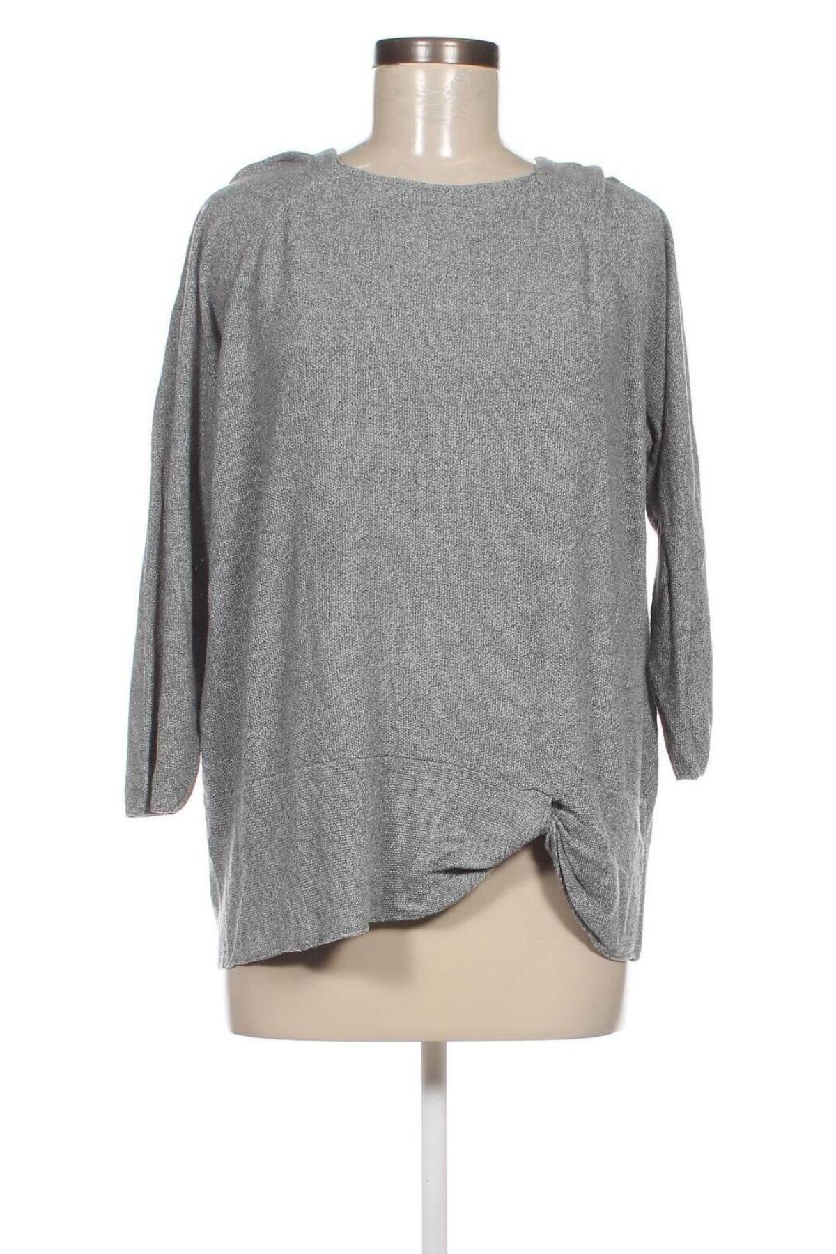 Γυναικείο πουλόβερ Taifun, Μέγεθος L, Χρώμα Γκρί, Τιμή 3,54 €