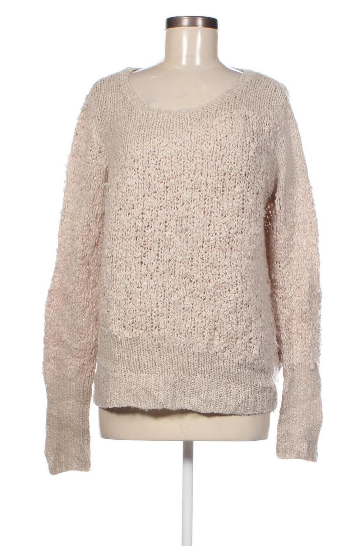 Дамски пуловер Vero Moda, Размер M, Цвят Бежов, Цена 5,00 лв.