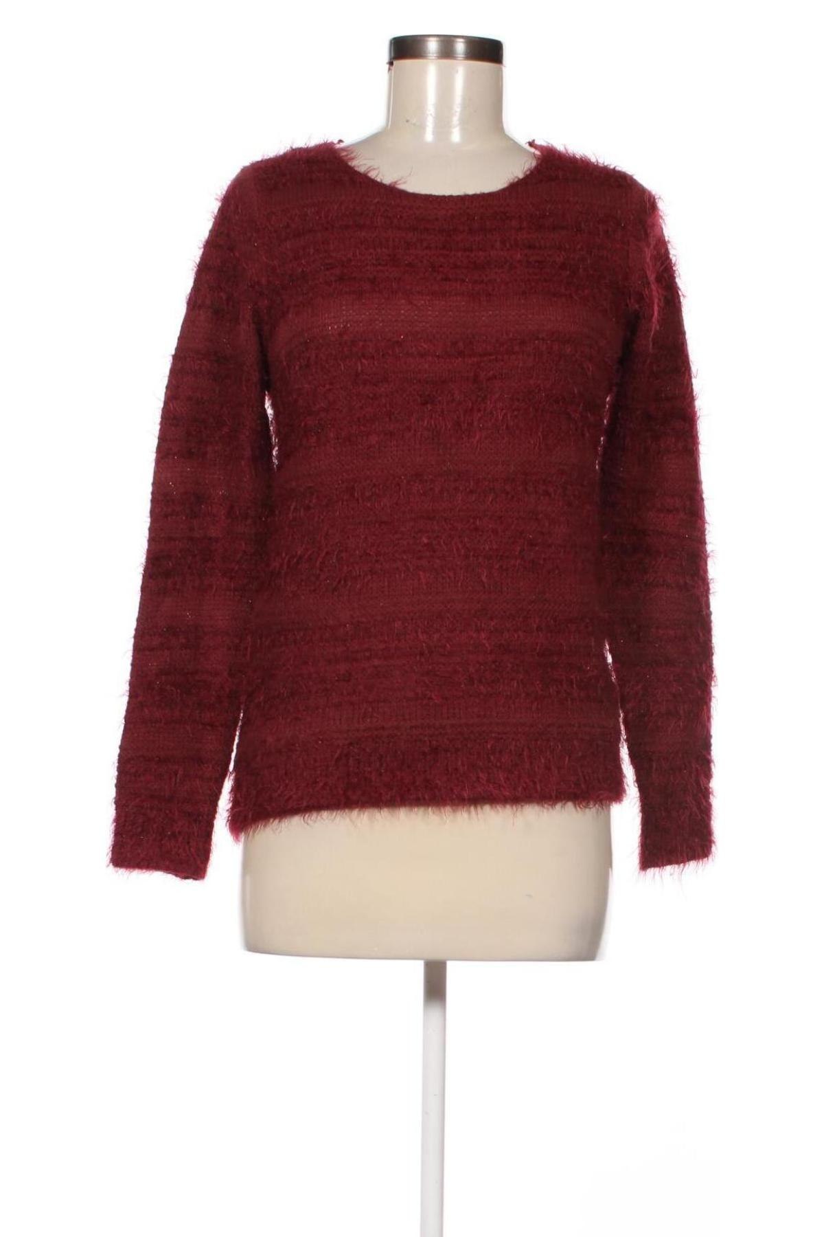 Дамски пуловер Yessica, Размер S, Цвят Червен, Цена 4,93 лв.