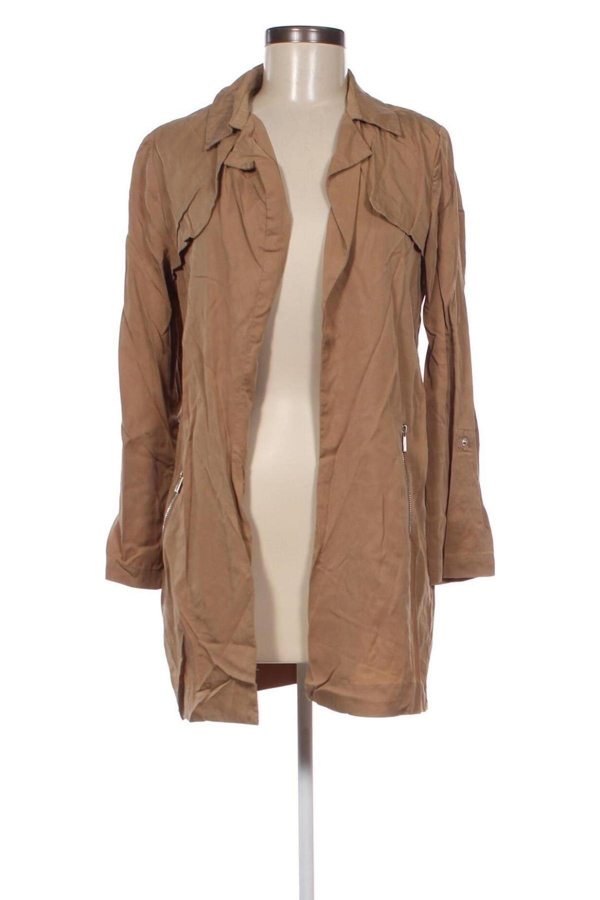Damen Trenchcoat New Look, Größe S, Farbe Braun, Preis 4,18 €