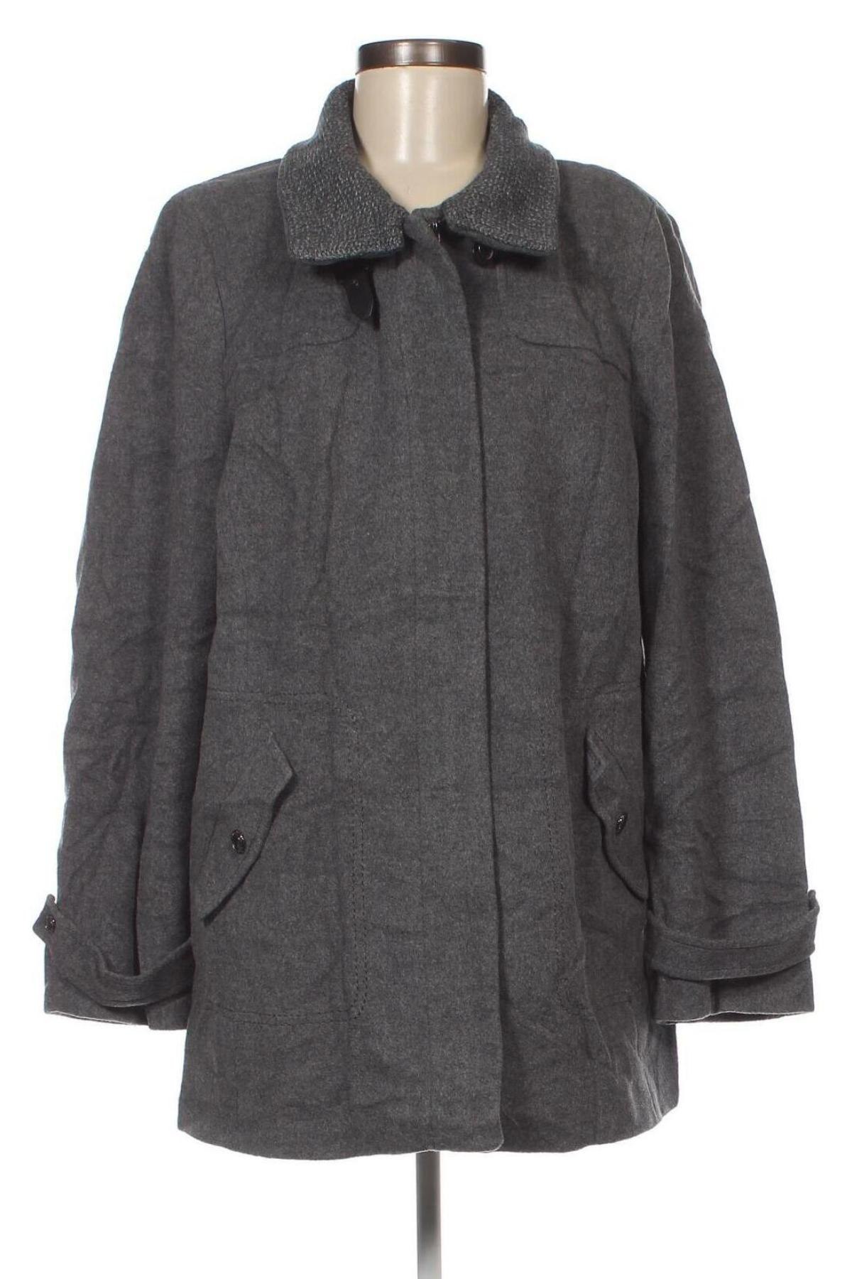 Γυναικείο παλτό Gerry Weber, Μέγεθος M, Χρώμα Γκρί, Τιμή 4,16 €
