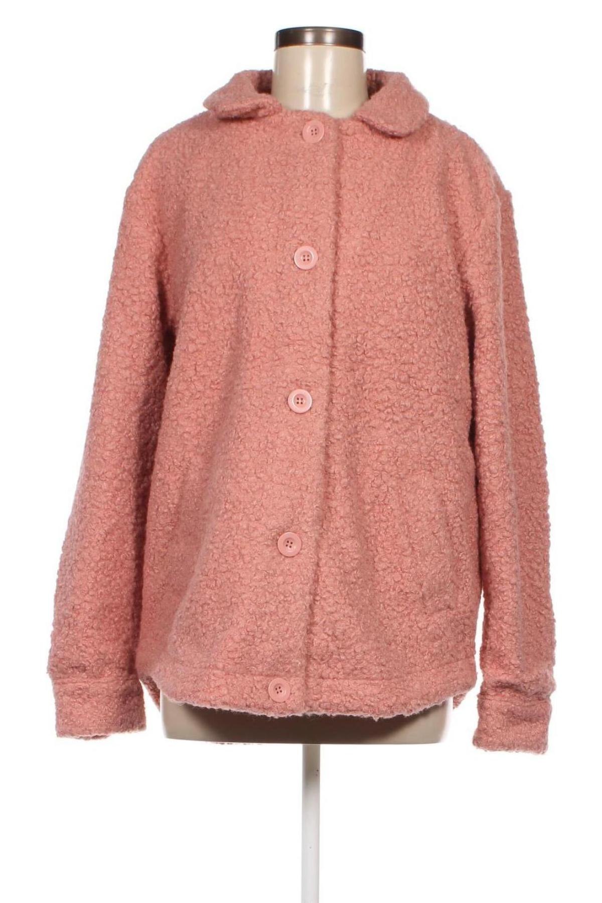 Dámský kabát  Stitch & Soul, Velikost L, Barva Popelavě růžová, Cena  399,00 Kč