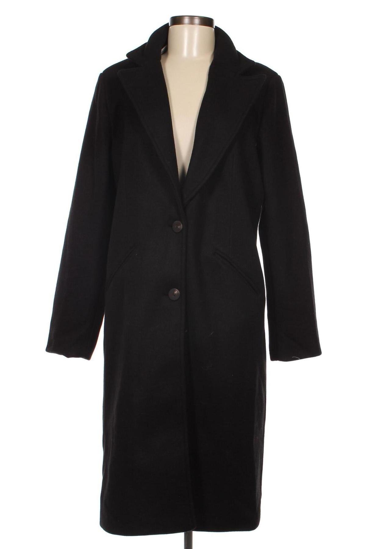 Γυναικείο παλτό VILA, Μέγεθος M, Χρώμα Μαύρο, Τιμή 20,77 €