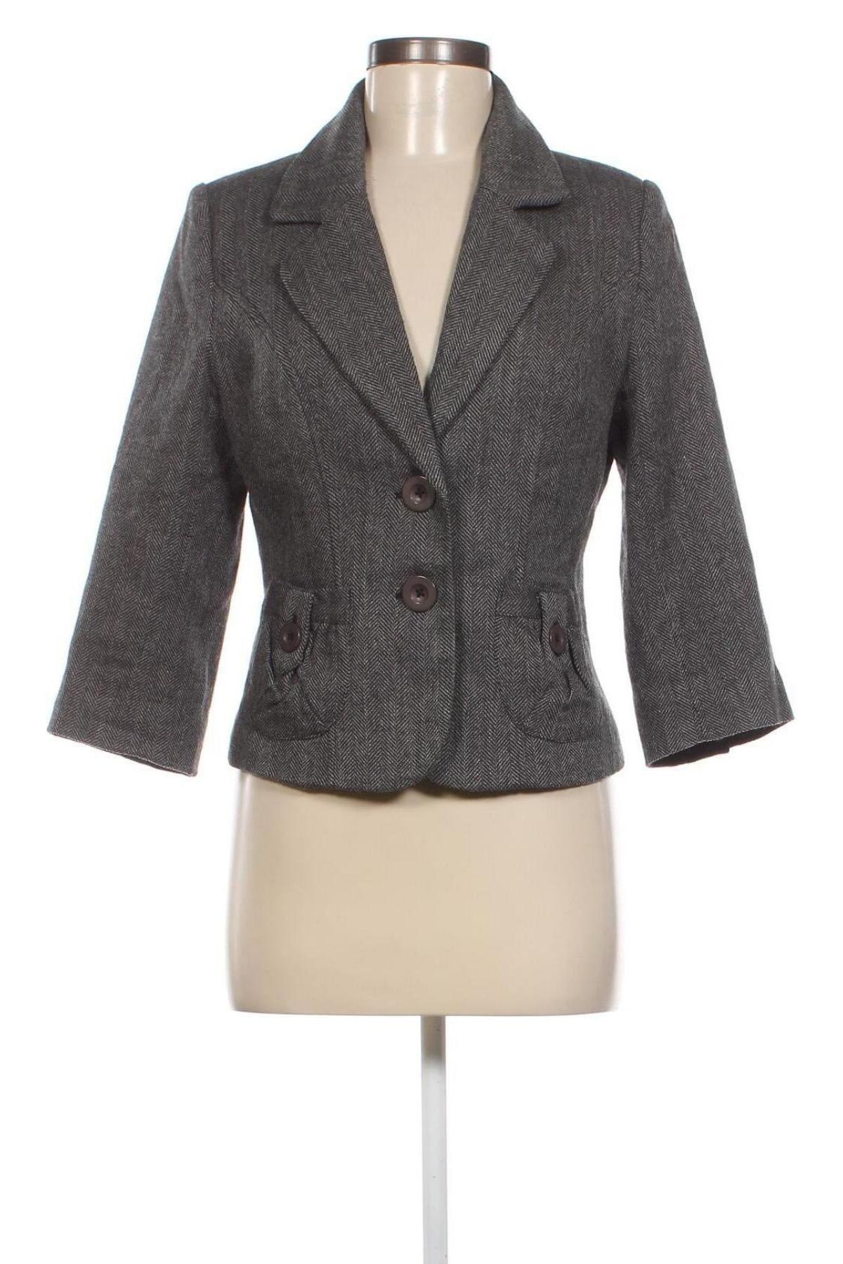 Damen Blazer Soaked In Luxury, Größe M, Farbe Grau, Preis € 4,51