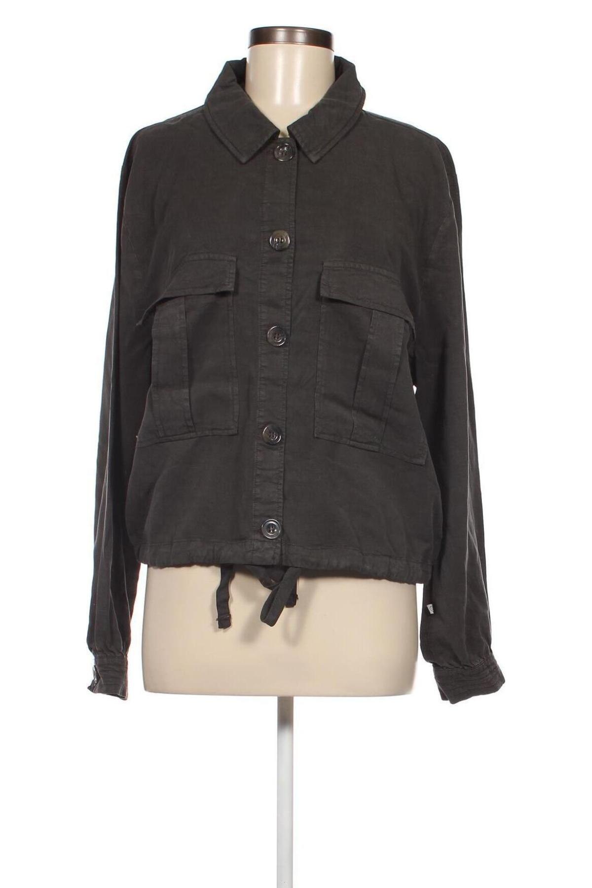 Γυναικείο μπουφάν Zusss, Μέγεθος XL, Χρώμα Γκρί, Τιμή 7,53 €