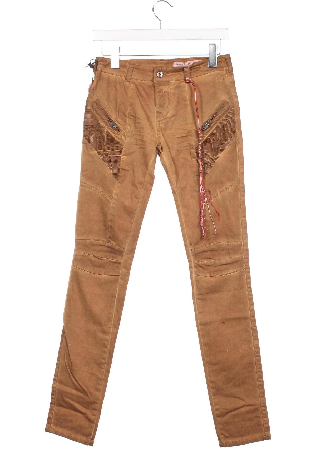 Dziecięce spodnie Circle of  Trust, Rozmiar 15-18y/ 170-176 cm, Kolor Brązowy, Cena 31,77 zł
