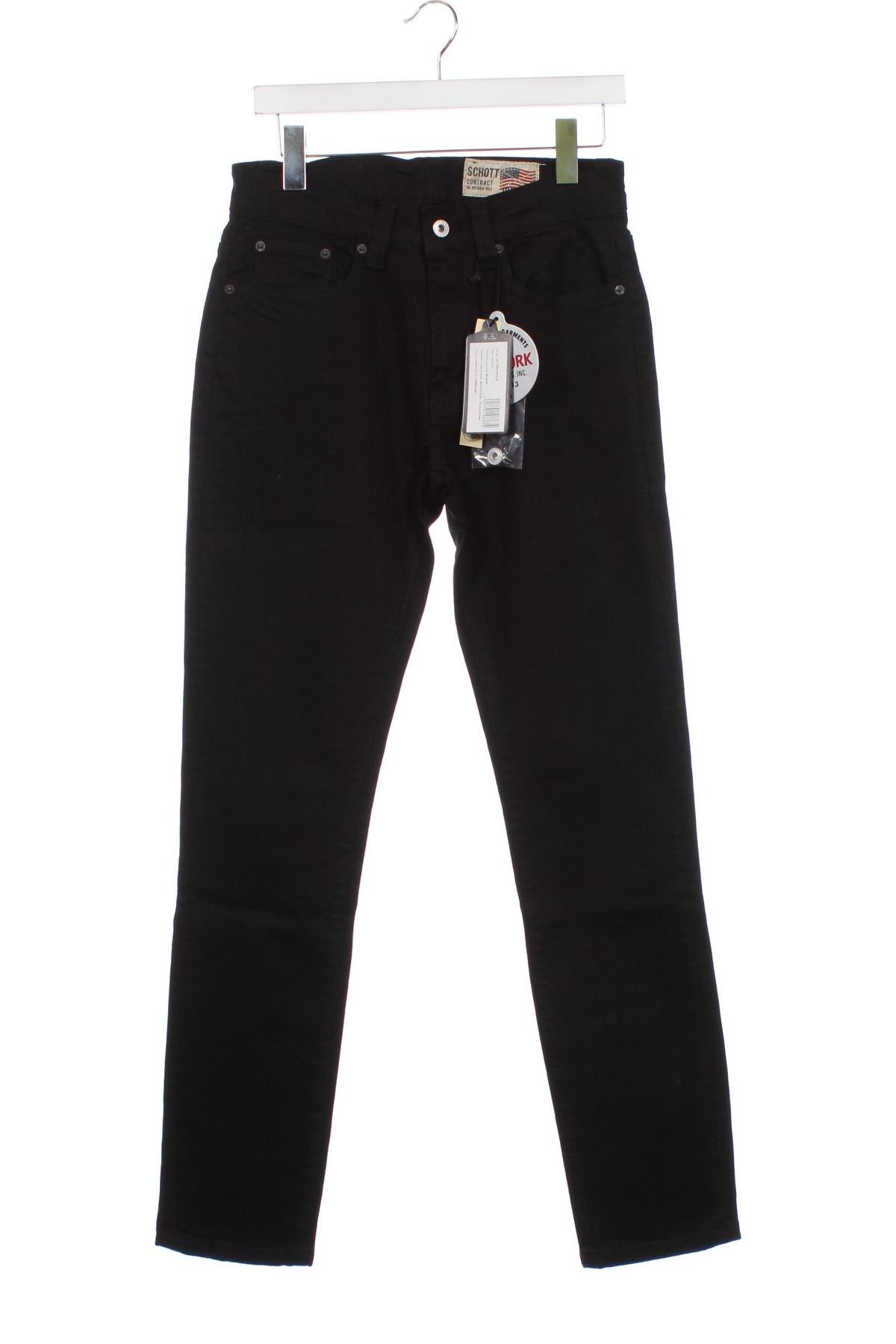 Pánské džíny  Schott, Velikost S, Barva Černá, Cena  2 768,00 Kč