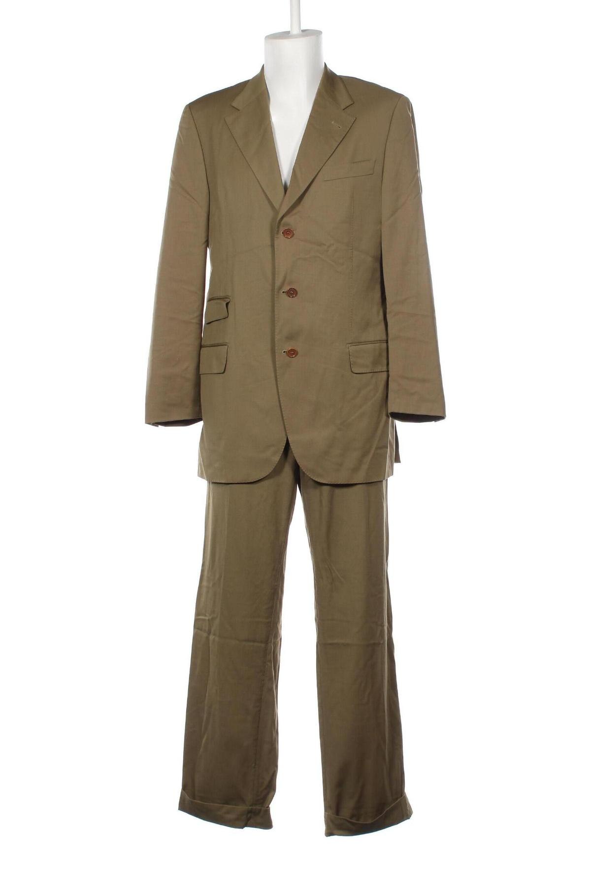 Ανδρικό κοστούμι Patrick Hellmann, Μέγεθος L, Χρώμα Πράσινο, Τιμή 41,49 €