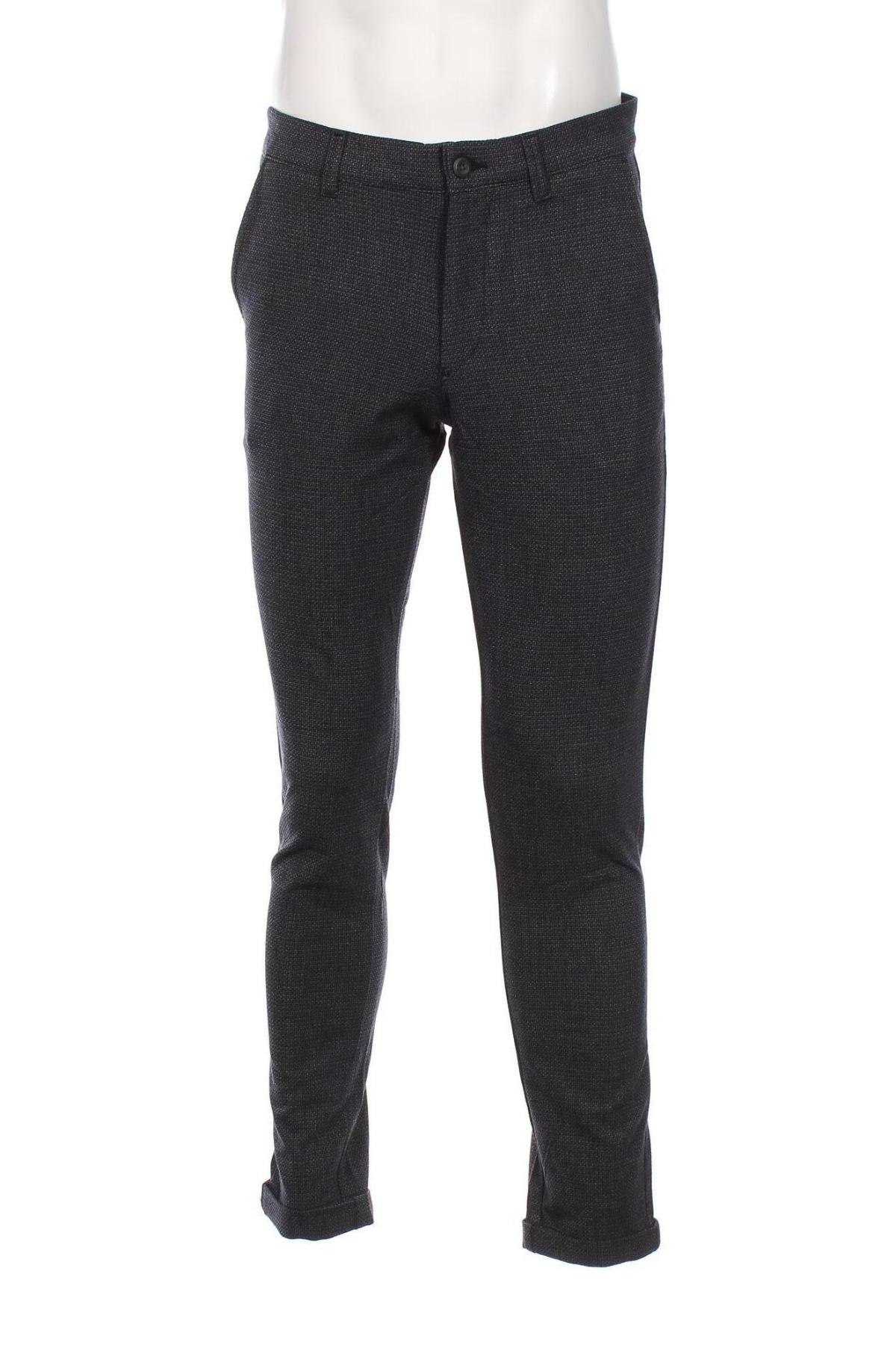 Pantaloni de bărbați Jack & Jones, Mărime M, Culoare Albastru, Preț 26,97 Lei