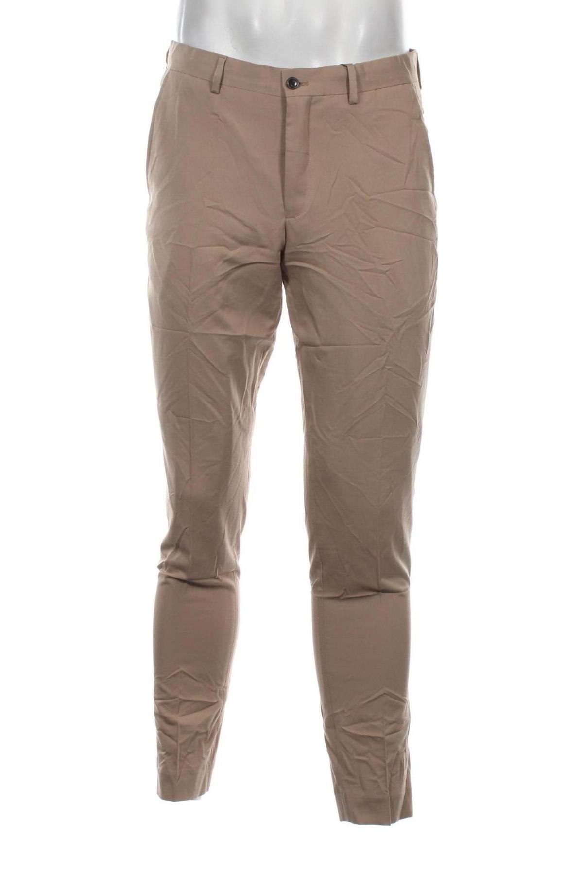 Мъжки панталон Jack & Jones PREMIUM, Размер L, Цвят Бежов, Цена 82,00 лв.