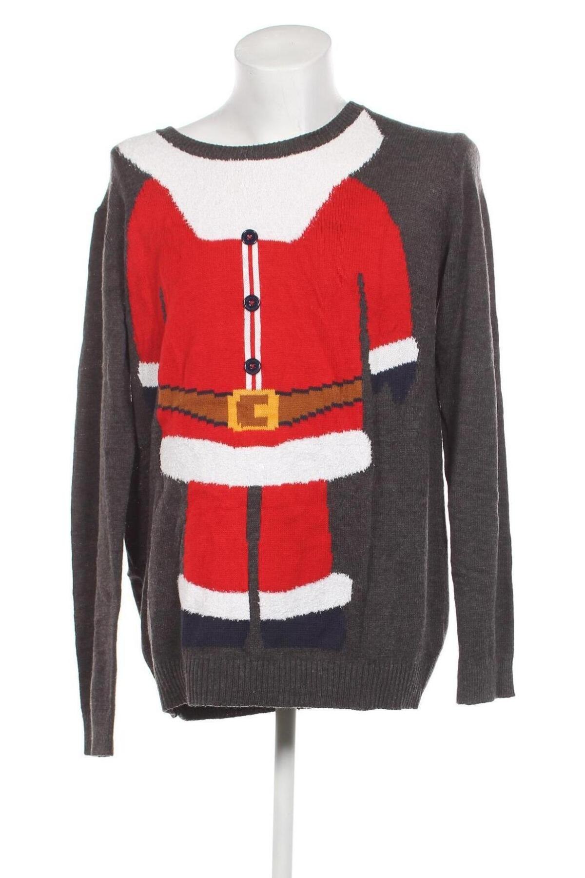 Ανδρικό πουλόβερ Hema, Μέγεθος XL, Χρώμα Πολύχρωμο, Τιμή 6,28 €