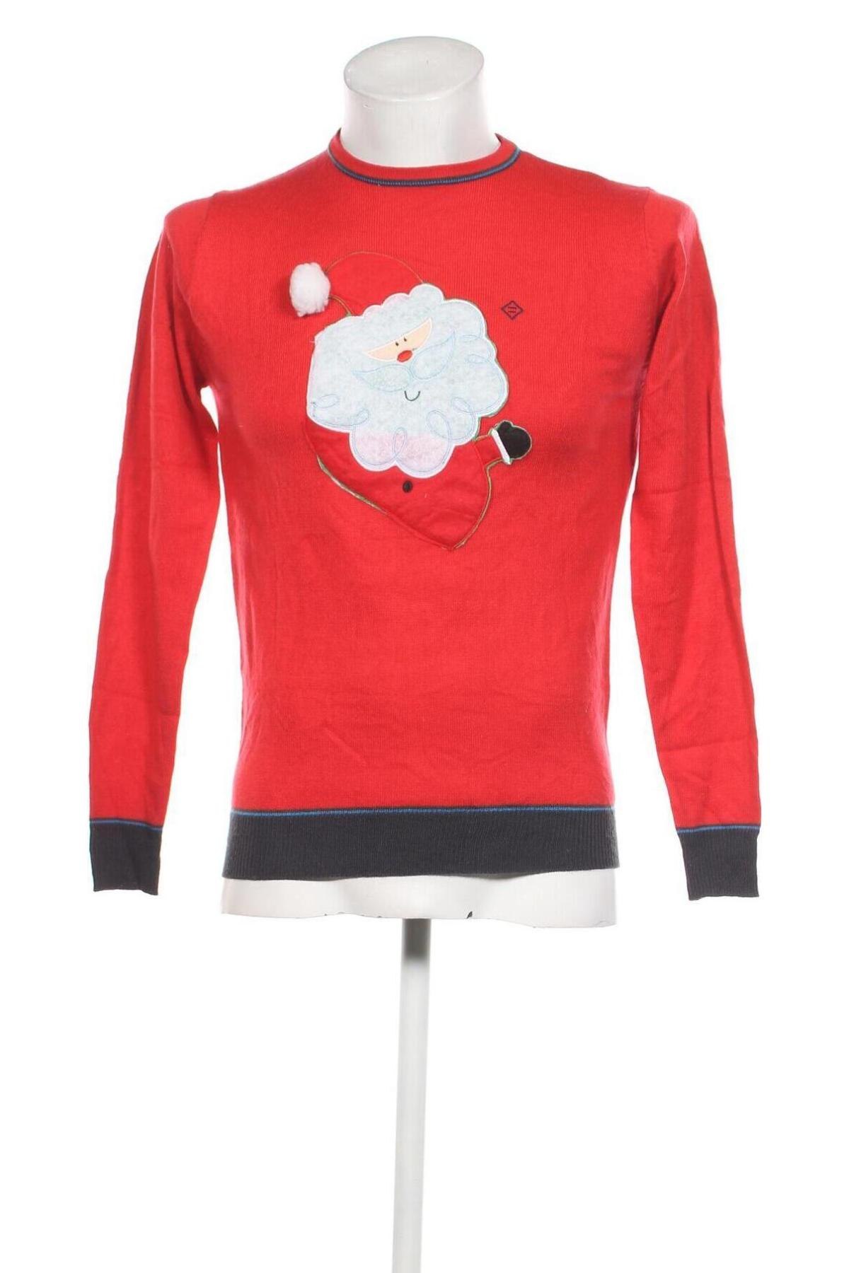 Мъжки пуловер Primark, Размер XS, Цвят Червен, Цена 5,51 лв.