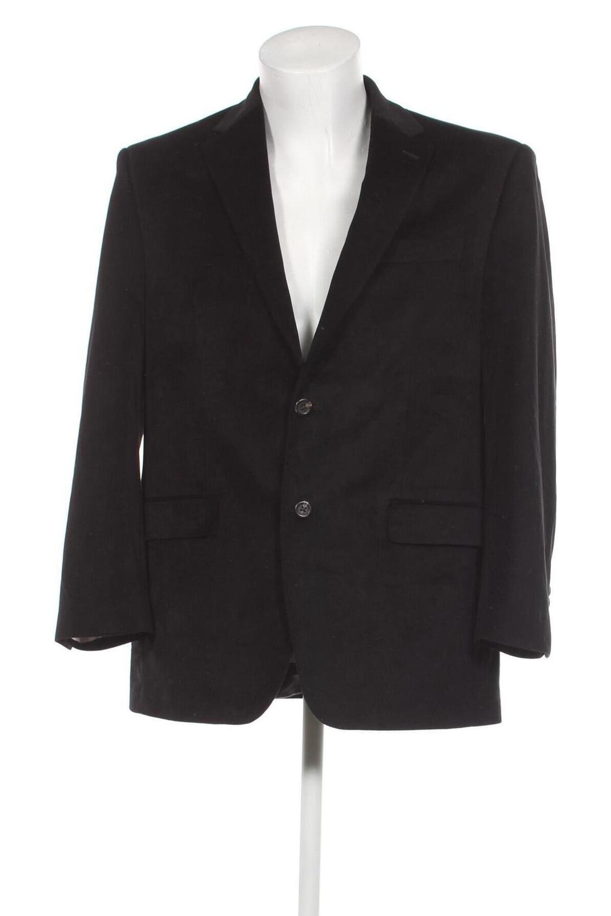 Ανδρικό σακάκι Chaps, Μέγεθος XL, Χρώμα Μαύρο, Τιμή 4,36 €