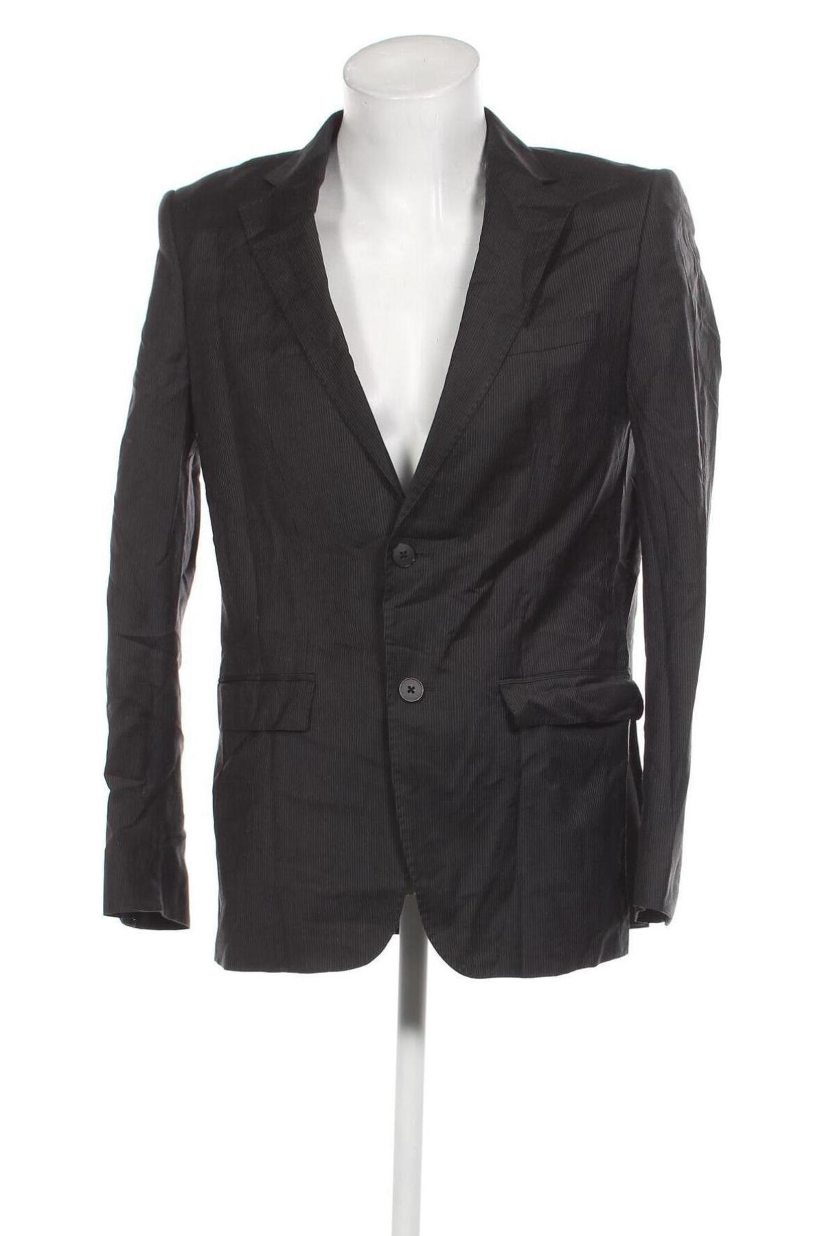 Мъжко сако Zara Man, Размер L, Цвят Черен, Цена 7,02 лв.