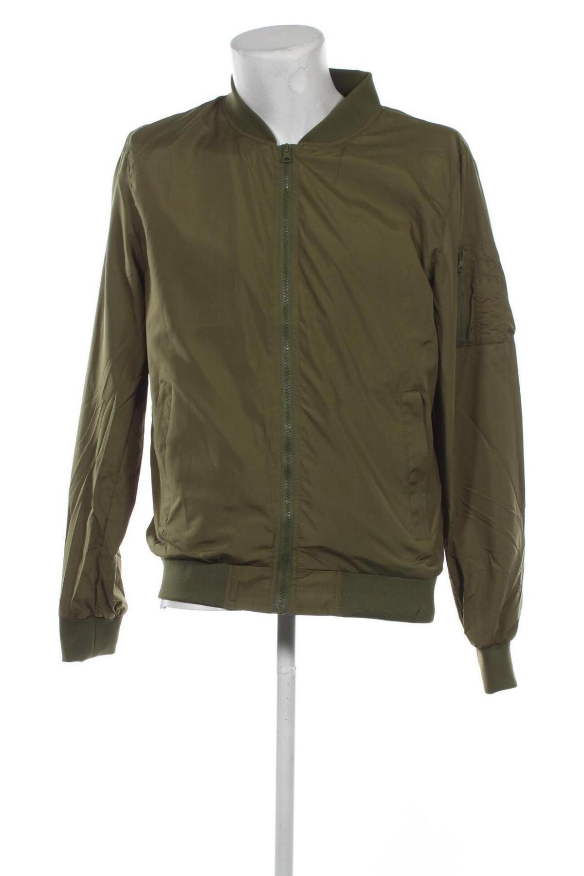 Ανδρικό μπουφάν Urban Classics, Μέγεθος L, Χρώμα Πράσινο, Τιμή 6,37 €