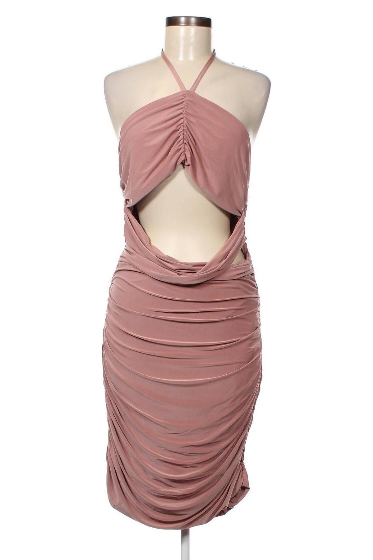 Šaty  Club L, Velikost XL, Barva Popelavě růžová, Cena  152,00 Kč