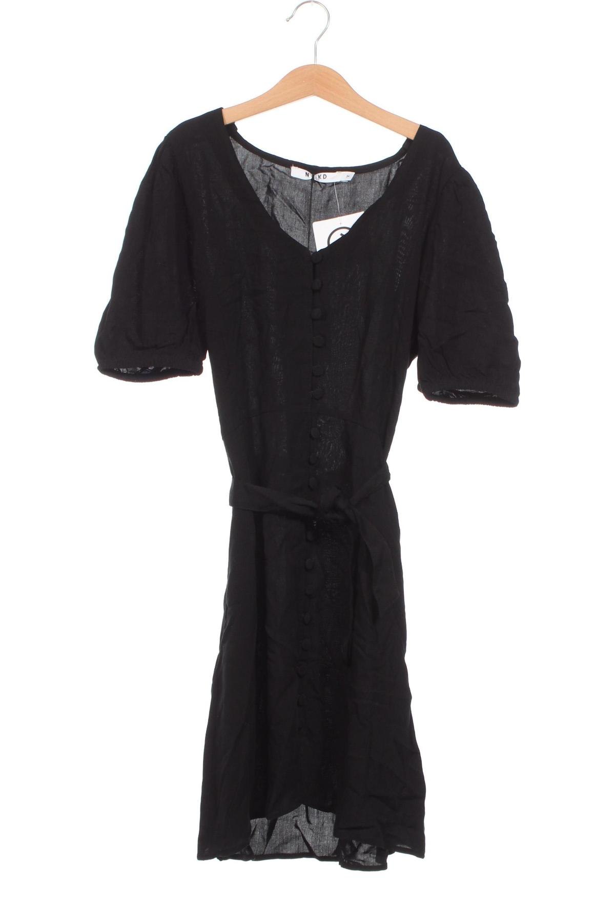 Kleid NA-KD, Größe XS, Farbe Schwarz, Preis € 4,73