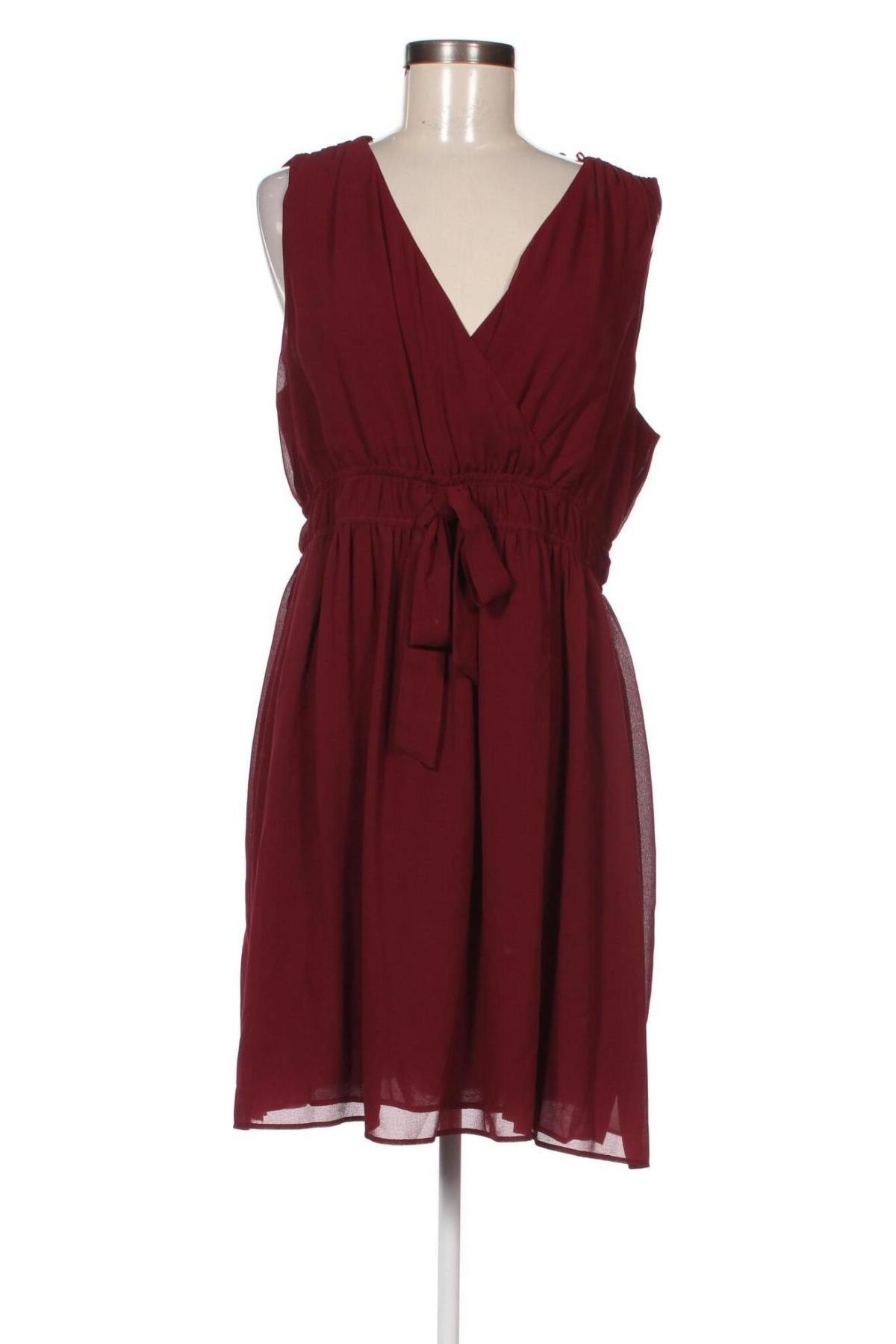 Φόρεμα Naf Naf, Μέγεθος XL, Χρώμα Κόκκινο, Τιμή 52,58 €