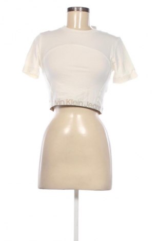 Dámská halenka Calvin Klein Jeans, Velikost S, Barva Krémová, Cena  1 849,00 Kč