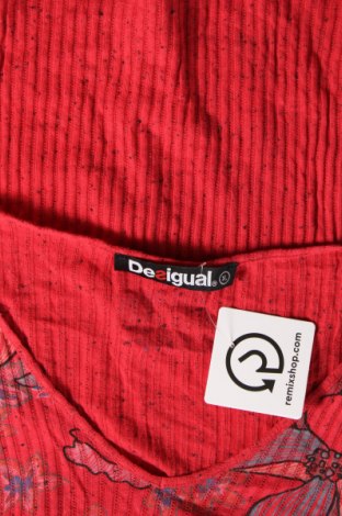 Дамска блуза Desigual, Размер XL, Цвят Оранжев, Цена 24,49 лв.