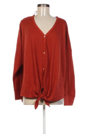 Damen Shirt Dip, Größe 3XL, Farbe Braun, Preis 9,99 €