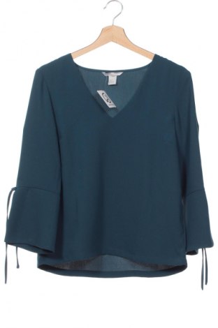 Damen Shirt H&M, Größe XS, Farbe Blau, Preis 4,99 €