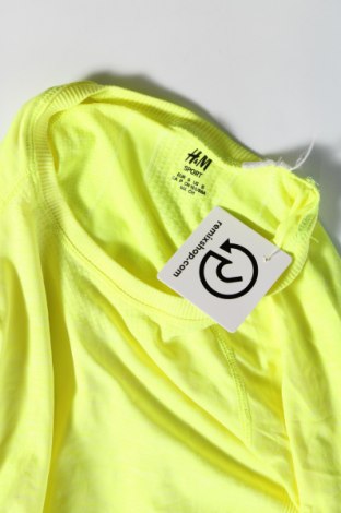 Damen Shirt H&M Sport, Größe S, Farbe Gelb, Preis 16,49 €