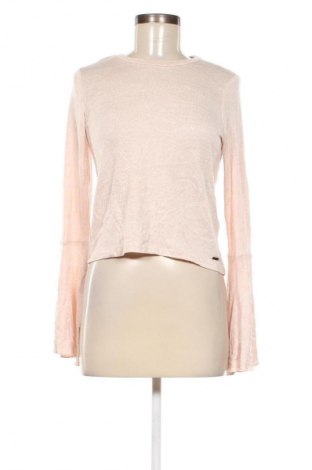 Damen Shirt Hollister, Größe L, Farbe Beige, Preis 23,99 €