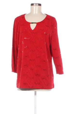 Damen Shirt JM Collection, Größe XL, Farbe Rot, Preis € 6,99