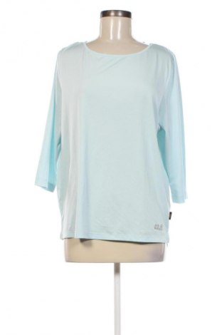 Damen Shirt Jack Wolfskin, Größe L, Farbe Blau, Preis 22,99 €