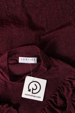 Damen Shirt Loavies, Größe S, Farbe Rot, Preis 23,99 €