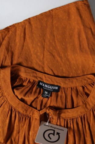 Damen Shirt Manguun, Größe M, Farbe Orange, Preis € 5,99